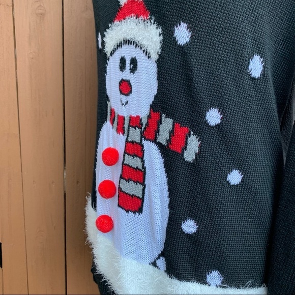 Mesh & Lace | NWT Size Small Snowman Ugly Christmas Sweater - Picture 13 of 16